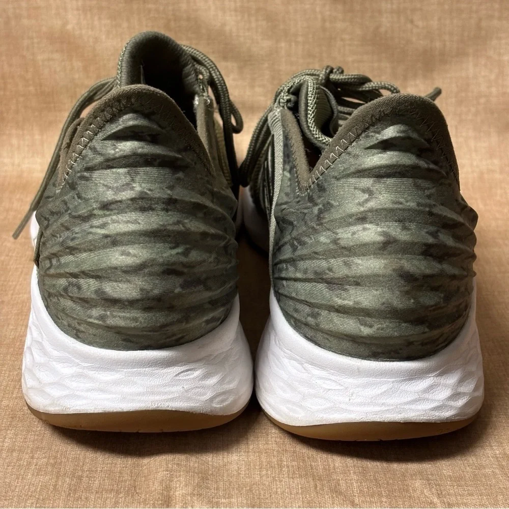 New Balance Fresh Foam Roav V1 Mens Sneaker Olive Green Slip On Shoes